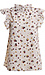 Flower Print Ruffle Short Sleeve Thumb 1