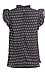 Geo Printed Ruffle Blouse Thumb 2