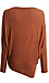 Long Sleeve Brushed Asymmetrical Hem Top Thumb 2