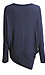 Long Sleeve Brushed Asymmetrical Hem Top Thumb 2