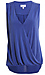 Veronica M Sleeveless Cupro Surplice Top Thumb 1