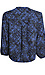 Veronica M V-Neck Geometric Print 3/4 Sleeve Blouse Thumb 2