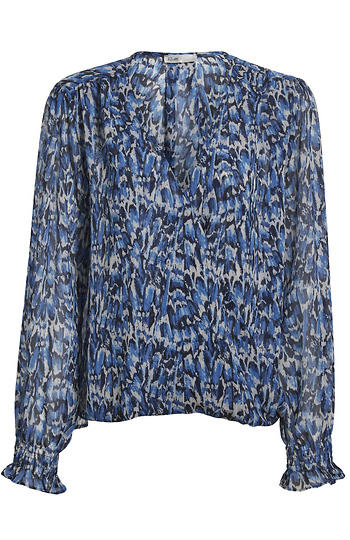 Veronica M Surplice Blouse Slide 1