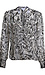 Veronica M Long Sleeve Abstract Printed Blouse Thumb 1
