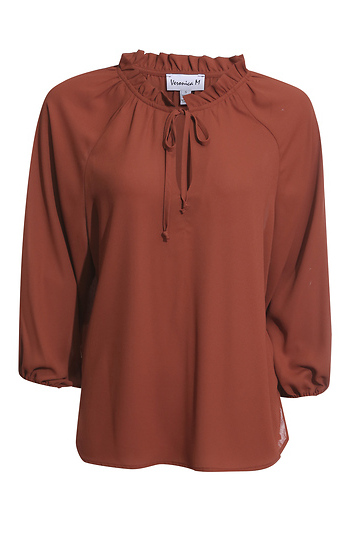 Veronica M Long Sleeve Blouse Slide 1