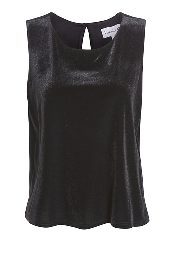Veronica M Velvet Tank Slide 1