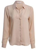 V Neck Collared Blouse