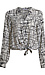 Button Up Tie Front Shirt Thumb 1