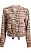 Button Up Tie Front Shirt Thumb 1