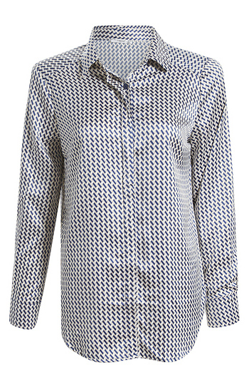 Geo Print Shirt Slide 1