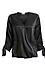 Surplice Three Quarter Sleeve Blouse Thumb 1
