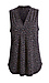 Surplice Neck Dot Print Top Thumb 1