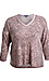 Democracy Three Quarter Ruched Sleeve Top Thumb 1