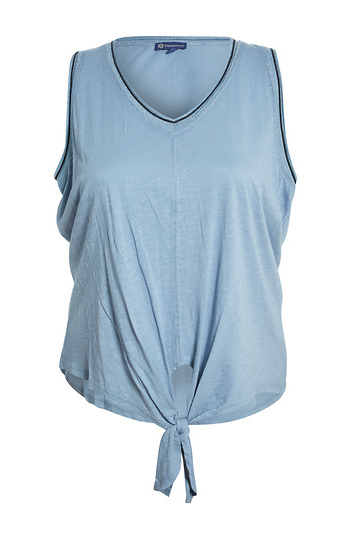 Democracy V Neck Top Slide 1