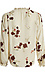 Split Neck Floral Print Blouse Thumb 2