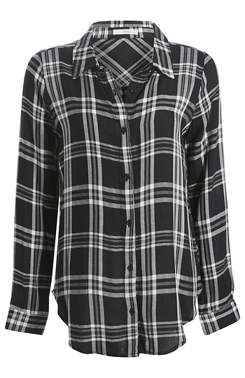 Relaxed Plaid Shirt Slide 1