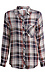 Relaxed Plaid Shirt With Pocket Detail Thumb 1