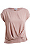 Side Knot Short Sleeve Top Thumb 1