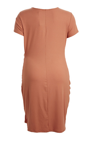 Side Knot Midi Dress