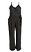 Surplice Jumpsuit with Side Tie Thumb 1