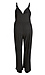 Surplice Jumpsuit with Side Tie Thumb 2