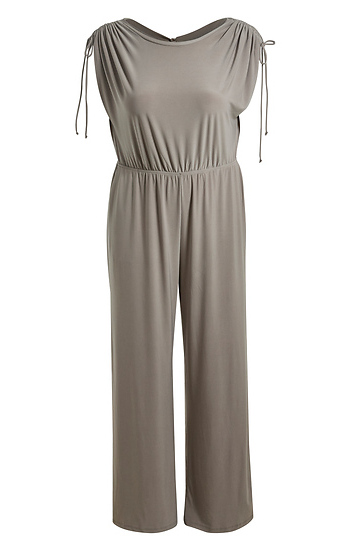 Ruched Short Sleeve Jumpsuit Slide 1