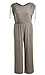 Ruched Short Sleeve Jumpsuit Thumb 1