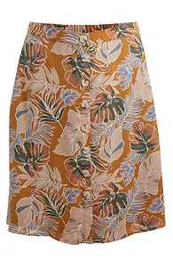Floral Midi Skirt Slide 1