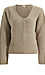 Heather V-Neck Pullover Thumb 1