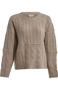 Sweater Knit Pullover Slide 1