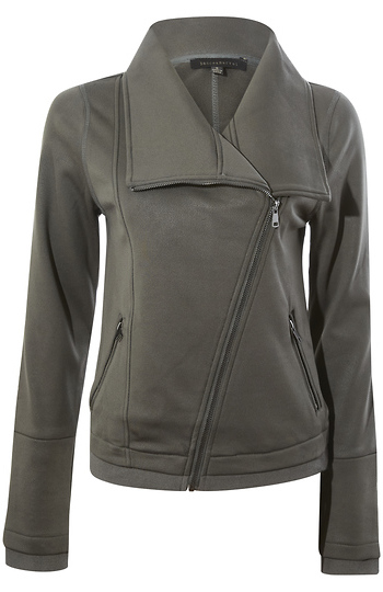 Coated Moto Jacket Slide 1
