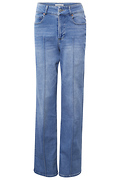 Dear John High Rise Pintuck Straight Jean