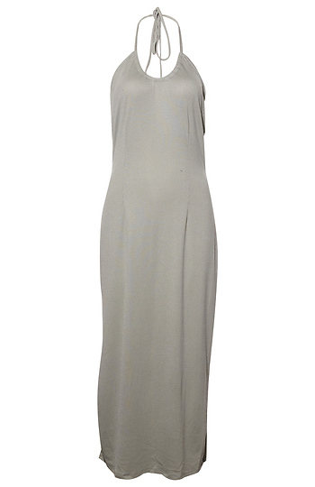 Halter Midi Dress Slide 1