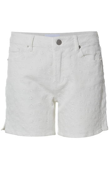 Dear John Mid Rise Eyelet Shorts Slide 1