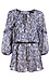 Smocked Waist Mini Dress Thumb 1