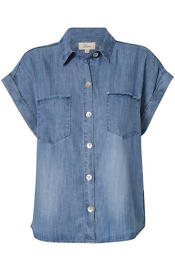 Short Sleeve Button Down Slide 1