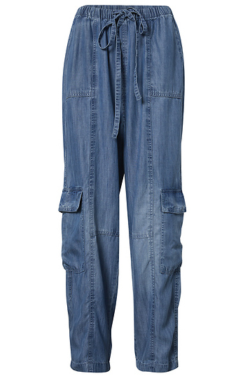Chambray Joggers Slide 1