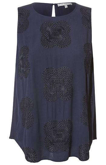 Daniel Rainn Embroidered Tank Slide 1