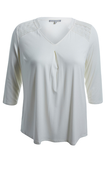 Daniel Rainn Three Quarter Sleeve Top Slide 1