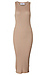 Ribbed Midi Dress Thumb 1