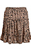 Printed Tiered Skirt Thumb 2