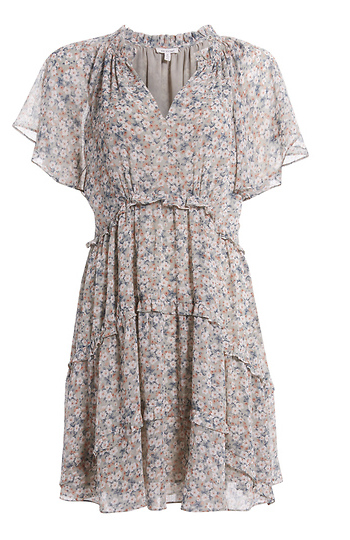 Floral Printed Dress Slide 1