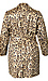 Leopard Print Faux Suede Coat Thumb 2