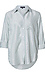Velvet Heart Buttoned Front Striped Top Thumb 1