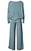 Textured Matching Top & Pant Set Thumb 2