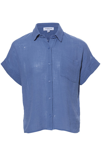 Short Sleeve Button Down Slide 1