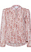 Printed Surplice Blouse Thumb 1