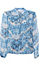 Animal Print Surplice Top Thumb 1