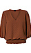 3/4 Sleeve Swiss Dot Top Thumb 1