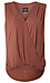 Sleeveless Surplice Top Thumb 1